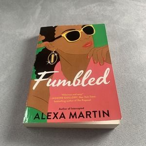 Fumbled Football wife Novel by Alexa Martin Paperback Romance Spicy interracial